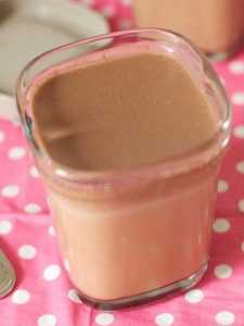 Recette yaourt au chocolat ou lait emprésuré au chocolat