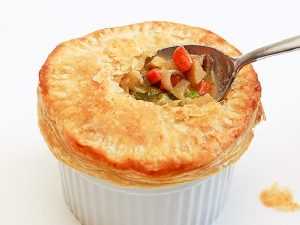 Recette légumes en petites tourtières