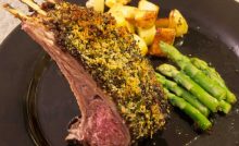 Recette carré d'agneau en croute