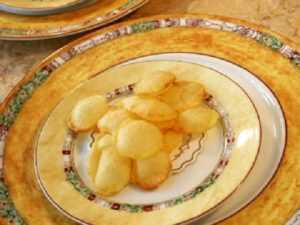 Recette pommes de terre soufflées