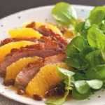 Recette salade orange et magret