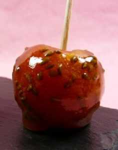 Recette tomates-cerise facon pomme d'amour