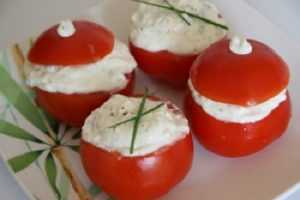 Recette tomates farcies au chèvre