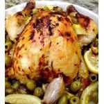 Recette poulet aux olives et citrons confits