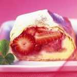 Recette strudel aux fraises