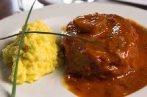 Osso Bucco à la milanaise et gremolata