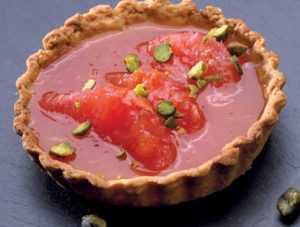 Recette Tartelette au pamplemousse rose