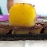 Recette Fondant glacé au chocolat et à la mangue