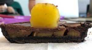 Recette Fondant glacé au chocolat et à la mangue