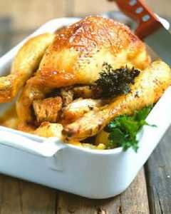 Recette poulet entier en cuisson douce