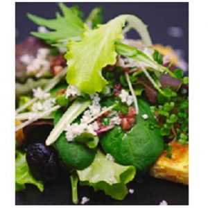 Recette salade de mesclun poulet au curry et tomates confites