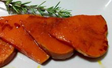 Recette Potiron ou zucca alla scapece