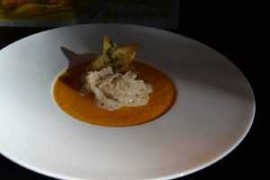 Recette Velouté de potiron et chantilly de foie gras