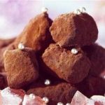 truffes au chocolat et loukoum