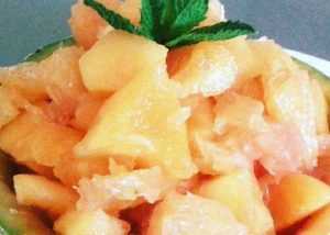 Recette Salade melon pamplemousse