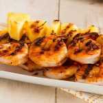 Recette Brochettes de gambas à l’ananas