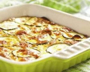 flan de courgettes au fromage blanc