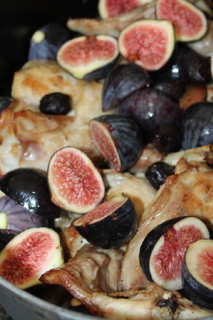 Recette Lapin Rex du Poitou aux figues et au fenouil