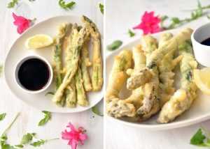 Recette tempura d'asperges