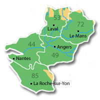 dpts Pays de la Loire