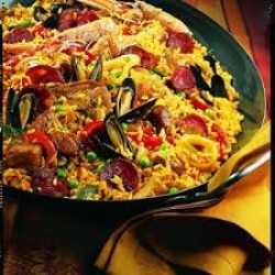 Paella Au Poisson Blanc Poulet Et Fruits De Mer Recettes Et