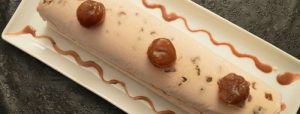 buche glacee aux marrons