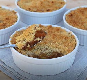 crumble aux pommes