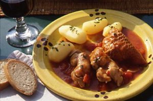 pieds paquets à la marseillaise