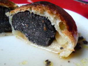 truffe noire en croute