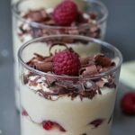 Verrine de framboise légère et facile