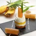 Recette blanc-manger à l'ananas confit