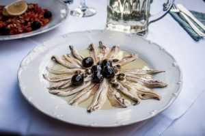 calories de l'anchois