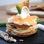 Recette Millefeuille de saumon au mascarpone