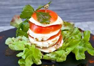 Recette Millefeuille de Tomates Mozzarella