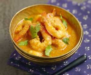 recette de crevettes au curry