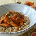 Recette Sauté de veau au vin blanc et paprika