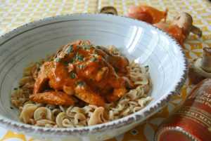 Recette Sauté de veau au vin blanc et paprika