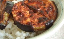 Recette aubergines caramélisées