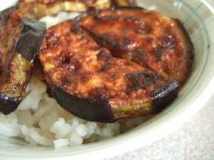 Recette aubergines caramélisées