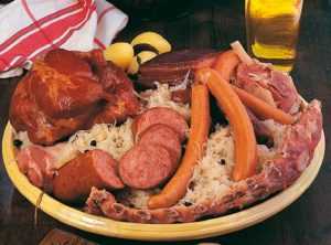 Recette Choucroute alsacienne dite traditionnelle