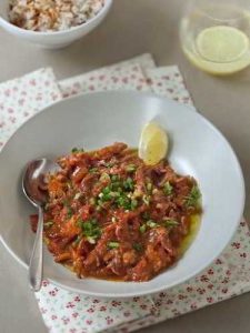 Recette chipiron ou calamar à la tomate du pays basque