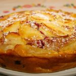 Recette clafoutis pommes et raisins