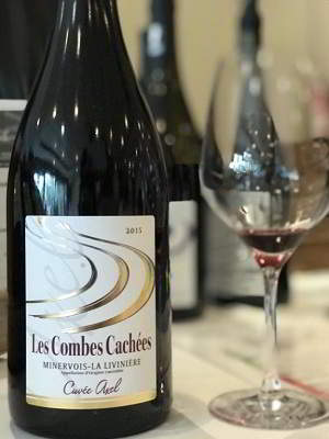 Les Combes Cachées, Minervois-la Livinière Cuvée Axel 2015, vin d'Occitanie