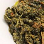 Recette Epinards africains au boeuf et poulet fumé