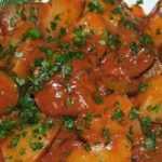 Recette Carottes et pommes de terre à la sauce brune