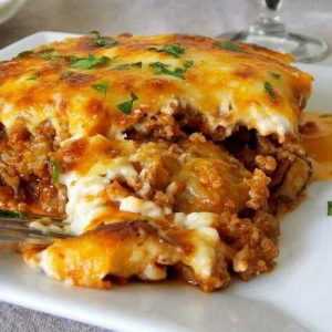 Recette Moussaka légère