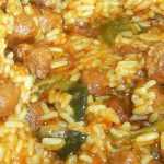 Recette Riz aux merguez et aux courgettes