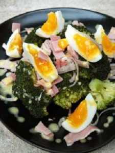 Recette salade brocoli au jambon