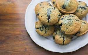 Recette Muffins myrtilles au coeur frais