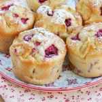 Recette Petits gâteaux à la ricotta et aux framboises